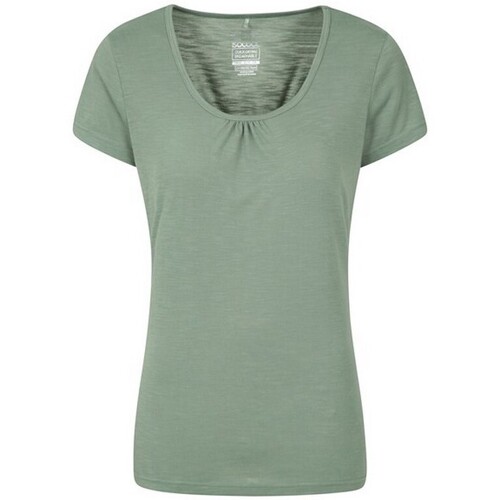 Vêtements Femme T-shirts manches longues Mountain Warehouse Agra Vert