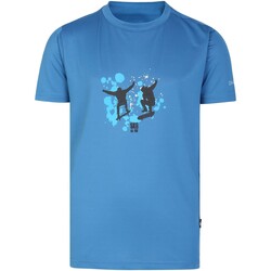 Vêtements Lilas T-shirts manches longues Dare 2b  Bleu