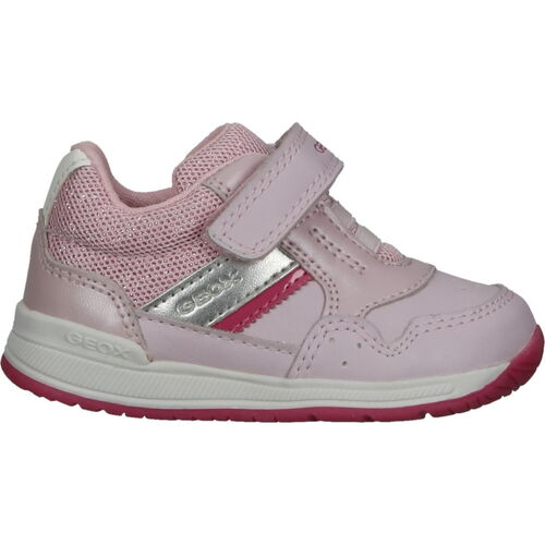 Chaussures Fille Baskets basses Geox Sneaker Rose