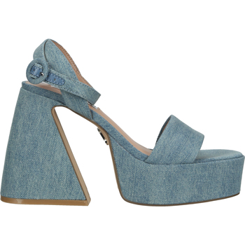 Chaussures Femme Sandales et Nu-pieds Steve Madden Paysin SM11002379 Sandales Bleu