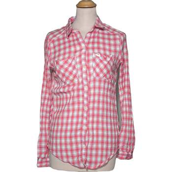 Vêtements Femme Chemises / Chemisiers Hollister chemise  36 - T1 - S Rose Rose