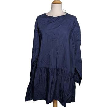 robe courte zara  robe courte  38 - t2 - m bleu 