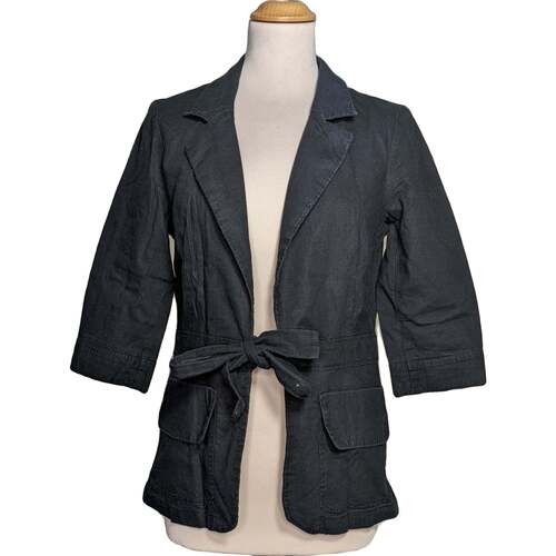 Vêtements Femme Gilets / Cardigans Sud Express gilet femme  38 - T2 - M Noir Noir