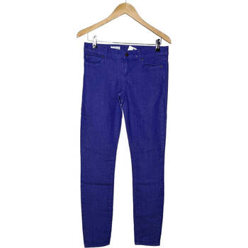 Vêtements Femme Jeans textured Gap jean slim femme  38 - T2 - M Bleu Bleu