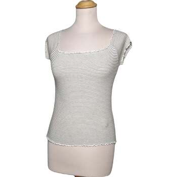 Vêtements Femme Débardeurs / T-shirts sans manche Hollister Débardeur  38 - T2 - M Blanc