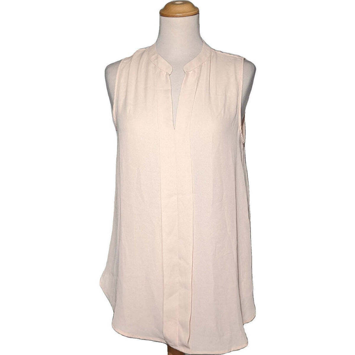 Vêtements Femme RE DONE slogan-print short-sleeve T-shirt Bianco débardeur  36 - T1 - S Rose Rose