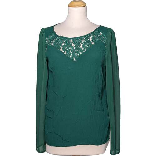 Vêtements Femme T-shirts & Polos Naf Naf top manches longues  36 - T1 - S Vert Vert