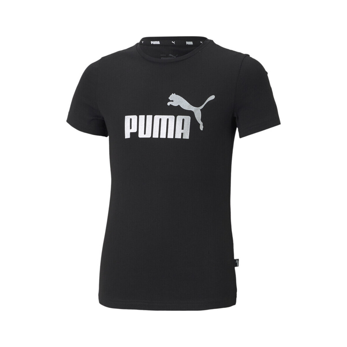 Vêtements Fille T-shirts & Polos Puma 587041-01 Noir