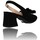 Chaussures Femme Escarpins Wonders Zapatos con Tacón sin Talón para Mujer de  Over I-9003 Noir