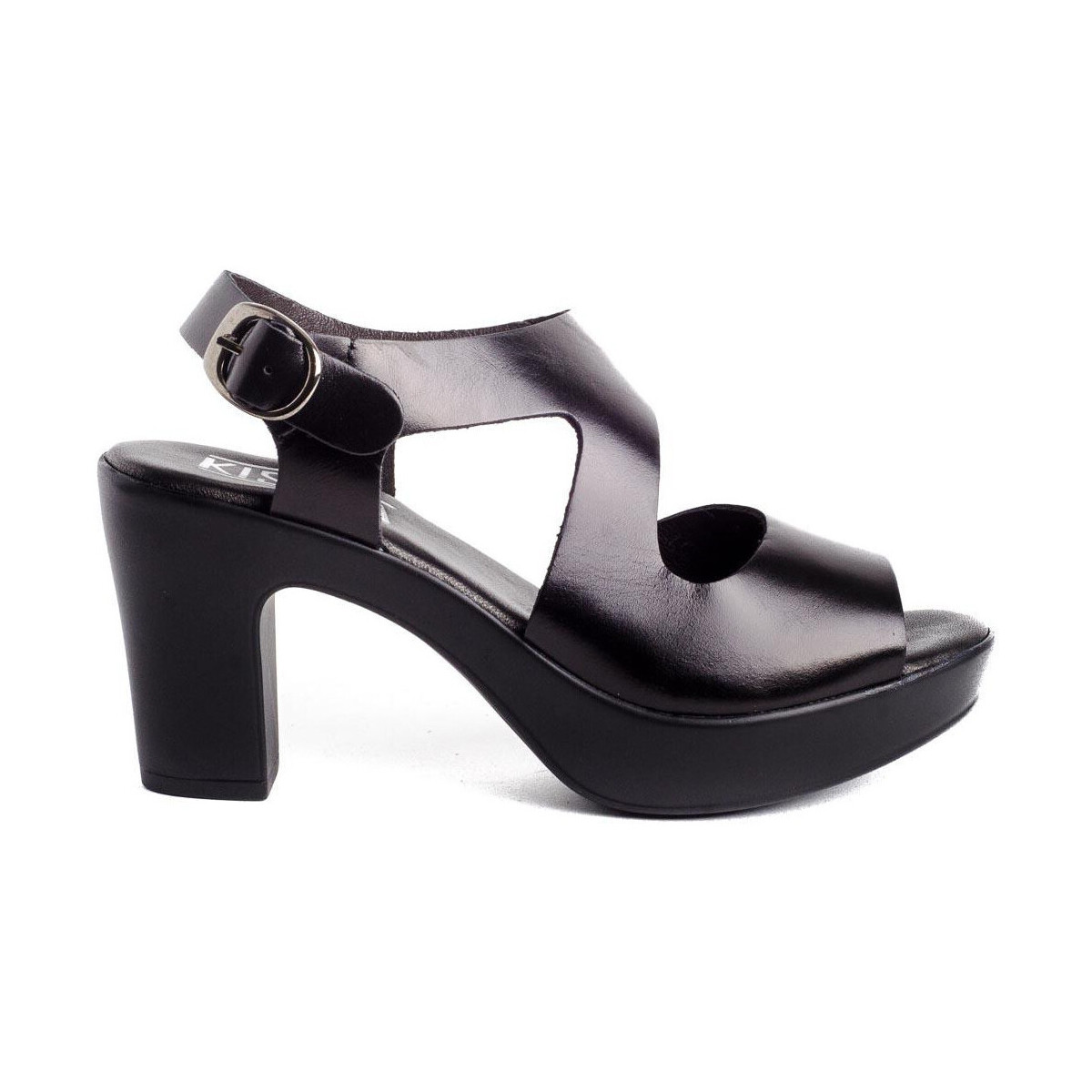 Chaussures Femme Sandales et Nu-pieds Kissia 450 Noir