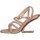 Chaussures Femme Sandales et Nu-pieds Exé Shoes dynamic Exe' Maggie Sandales Femme microstreuse nue Rose