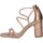 Chaussures Femme Sandales et Nu-pieds Exé Shoes Exe' helen Sandales Femme nu 459 Rose