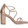 Chaussures Femme Sandales et Nu-pieds Exé Shoes Exe' helen Sandales Femme nu 459 Rose