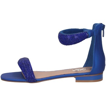 Chaussures Femme Very nice comfy shoe Love a side zip and the colour is great for all seasons Exé Shoes Exe' Amelia Sandales Femme Bluette 570 Bleu