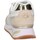 Chaussures Femme Objets de décoration YAK-W Basket Femme Platine-crème - blanc Gris