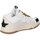 Chaussures Femme Baskets basses Shop Art Chunky Whoopi Basket Femme Noir de blanc Blanc