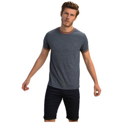 Vêtements Homme T-shirts & Polos Benson&cherry T-SHIRT MC CLASSIC - Marine - L Multicolore