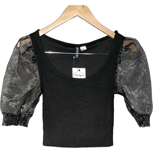 Vêtements Femme T-shirts & Polos Only top manches courtes  34 - T0 - XS Noir Noir