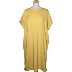Vêtements Femme Robes longues Uniqlo Robe Mi-longue  42 - T4 - L/xl Jaune