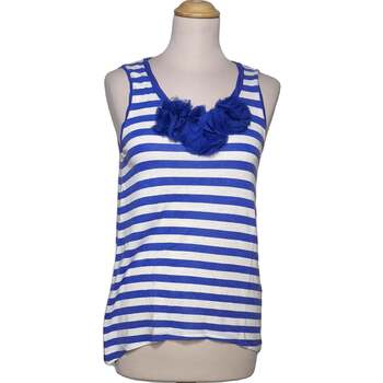 Vêtements Femme Débardeurs / T-shirts sans manche Zara débardeur  36 - T1 - S Bleu Bleu