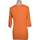 Vêtements Femme T-shirts & Polos Oxbow top manches longues  40 - T3 - L Orange Orange