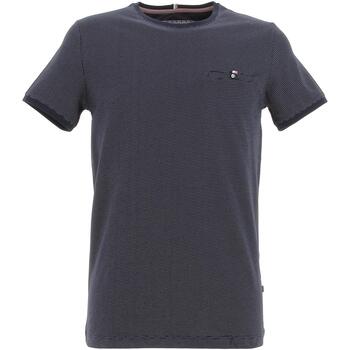 Vêtements Homme T-shirts manches courtes Benson&cherry Classic t-shirt mc Bleu marine