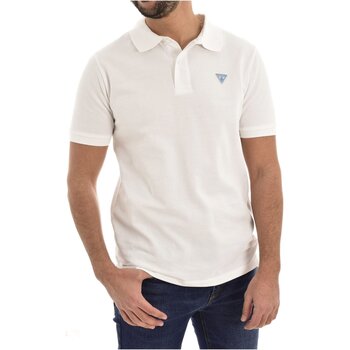 Vêtements Homme T-shirts & Polos Guess F3GP00 K9WF1 Blanc