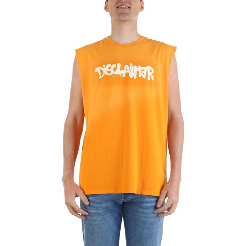 Vêtements Homme T-shirts manches courtes Disclaimer 53650 Orange