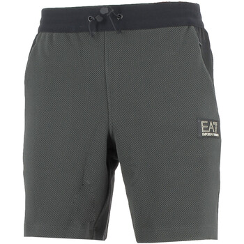 Vêtements Homme Shorts / Bermudas Emporio Armani KIDS quilted zip-up coat Schwarzni Short Gris