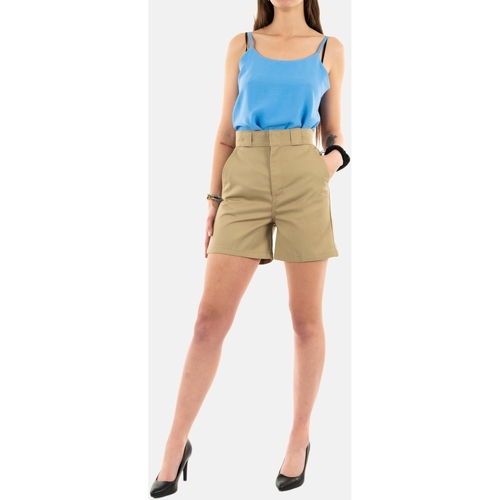 Vêtements Femme Cal Shorts / Bermudas Dickies 0a4y85 Beige