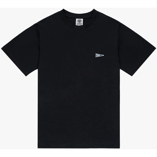 Vêtements T-shirts & Polos Scotch & Soda JM3110.1009P01 PATCH PENNANT-980 Noir