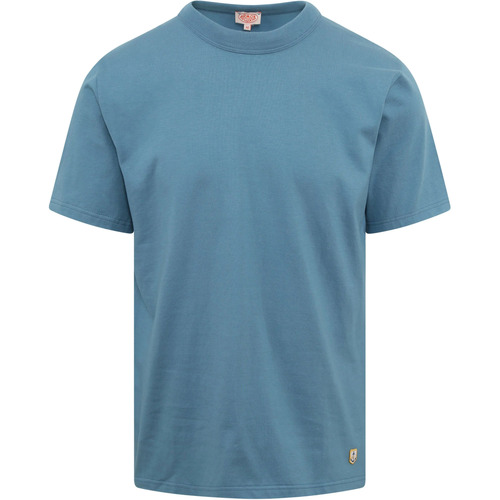 Vêtements Homme Mocassins & Chaussures bateau Armor Lux T-Shirt Bleu Bleu