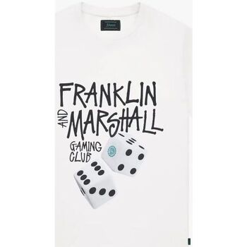 Vêtements Homme T-shirts & Polos Franklin & Marshall JM3194.1012P01-011 Blanc