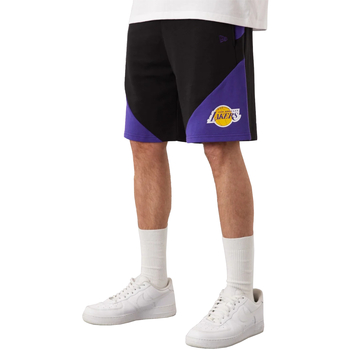 Vêtements Homme Pantacourts New-Era NBA Team Los Angeles Lakers Short Noir