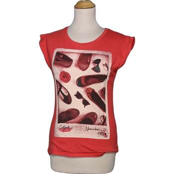 Vêtements Femme T-shirts manches courtes Cache Cache 36 - T1 - S Rouge