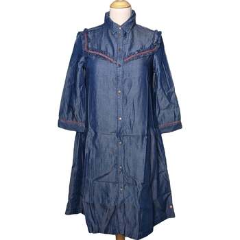 robe courte bonobo  robe courte  34 - t0 - xs bleu 