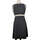 Vêtements Femme Robes courtes Manoukian robe courte  34 - T0 - XS Noir Noir