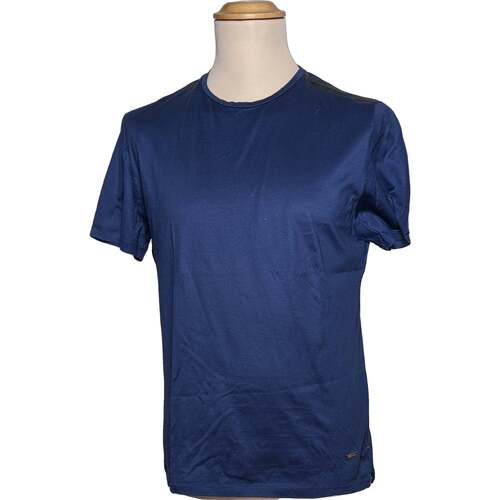 Vêtements Homme T-shirts manches longues Cerruti 1881 T-shirt Manches Longues  38 - T2 - M Bleu