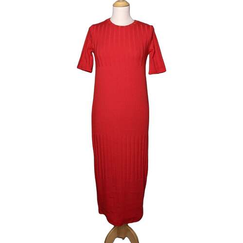 Zara Robe Mi-longue 36 - T1 - S Rouge - Vêtements Robes longues Femme 14,00  €
