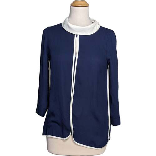 Vêtements Femme Tops / Blouses Zara blouse  34 - T0 - XS Bleu Bleu