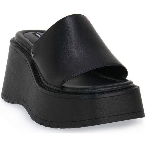 Chaussures Femme Love From Austra CANDY BLACK LEATHER Noir