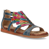 Chaussures Femme Sandales et Nu-pieds Laura Vita Sandale  Vaca Jeans Multicolore