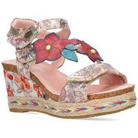 Chaussures Femme Sandales et Nu-pieds Laura Vita Sandale  Hacdeo 20 Rose Multicolore