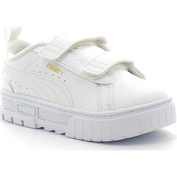 Chaussures Enfant Baskets mode AOP Puma baskets mayze wild bébé Blanc