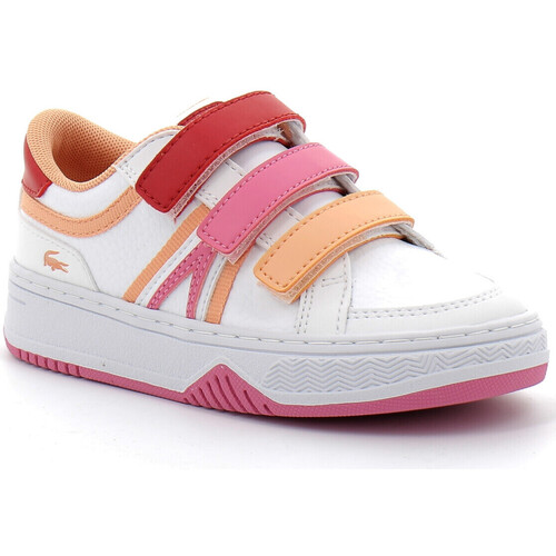Chaussures Enfant Baskets mode Lacoste Sneakers L001 bébé Blanc