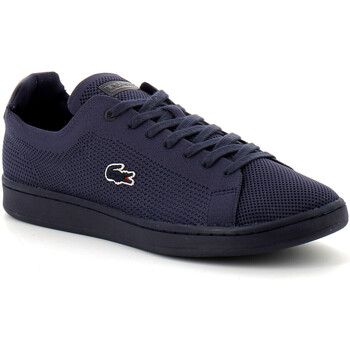 Chaussures Homme Baskets mode Lacoste Sneakers Carnaby Piqué Bleu