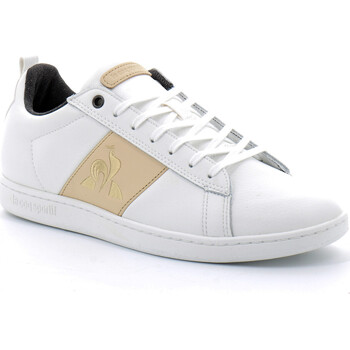 Chaussures Homme Baskets mode Le Coq Sportif Baskets Courtclassic Craft Blanc