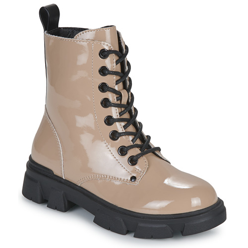 Chaussures Fille air Boots Bullboxer AAF504F6S Taupe