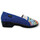 Chaussures Femme Chaussons Fargeot janyflore Bleu