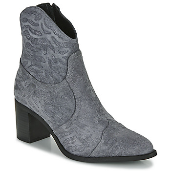 Chaussures Femme Boots Casta TEA Gris / Jean